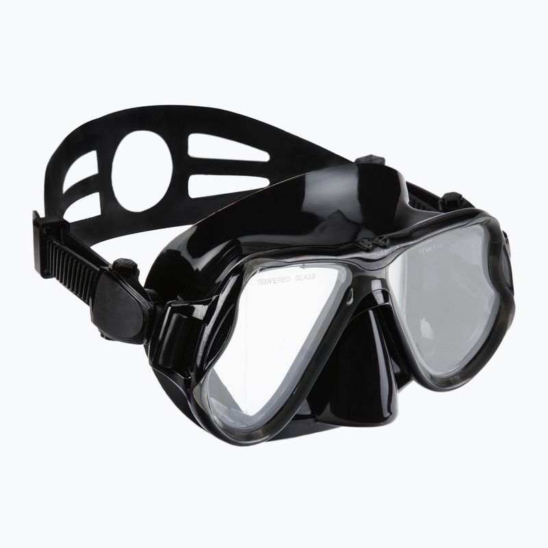 Kit snorkeling AQUASTIC MSA-01C nero 2