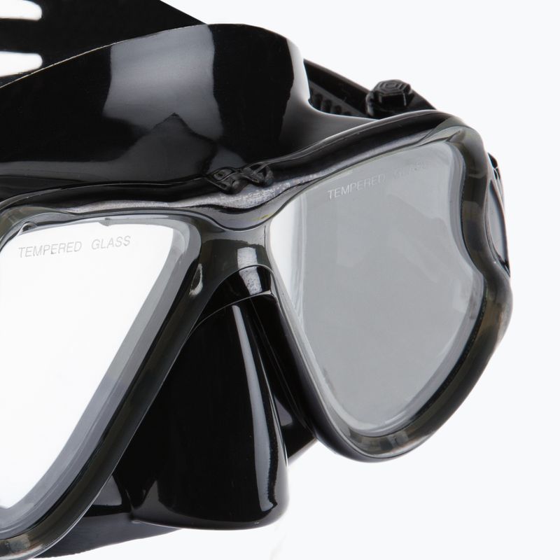 Kit snorkeling AQUASTIC MSA-01C nero 8