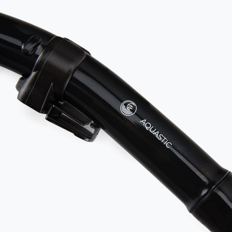 Kit snorkeling AQUASTIC MSA-01C nero 10