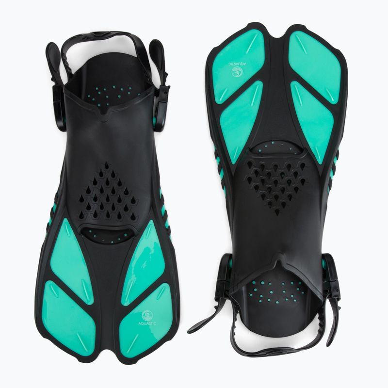 Kit snorkeling AQUASTIC SMFK-01LN blu 4
