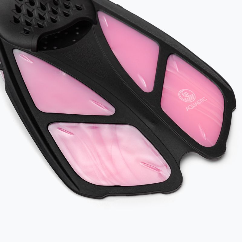 Set da snorkeling per bambini AQUASTIC MSFK-01SR rosa 6
