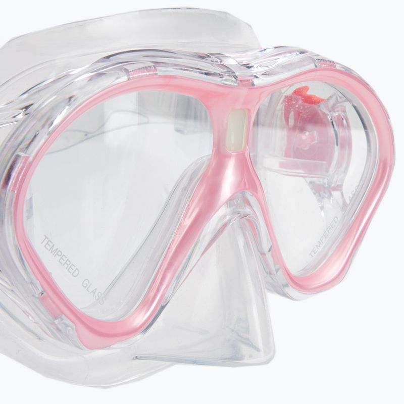 Set da snorkeling per bambini AQUASTIC MSFK-01SR rosa 16