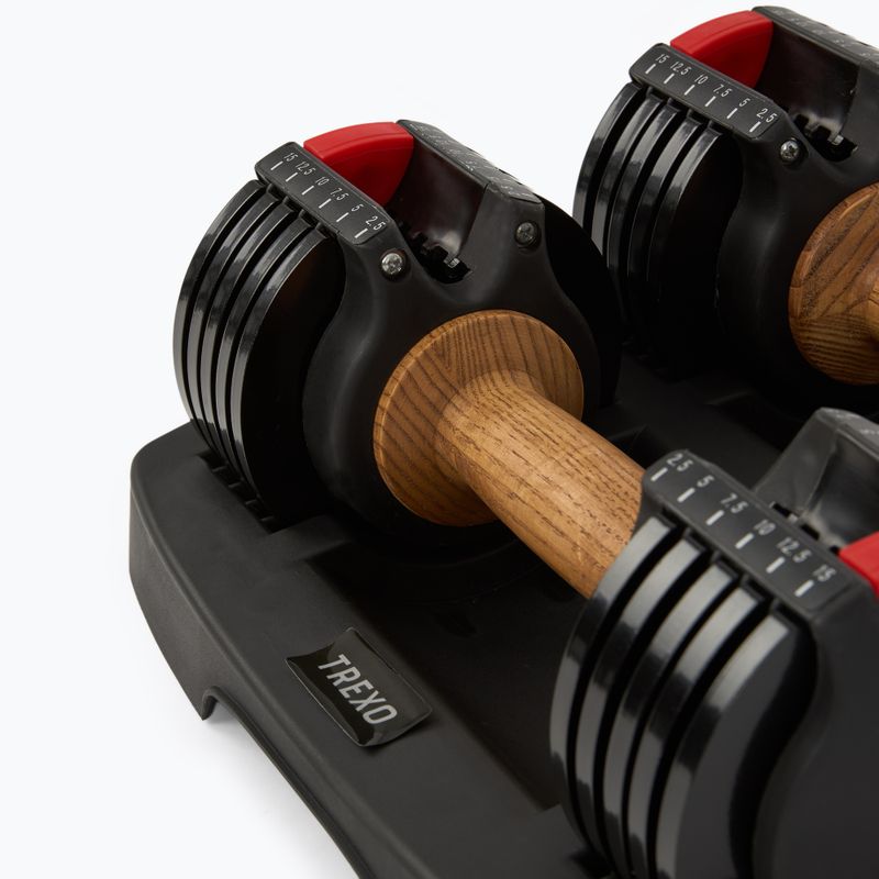 XTREXO ADS15 set di manubri regolabili 2 pz. 5