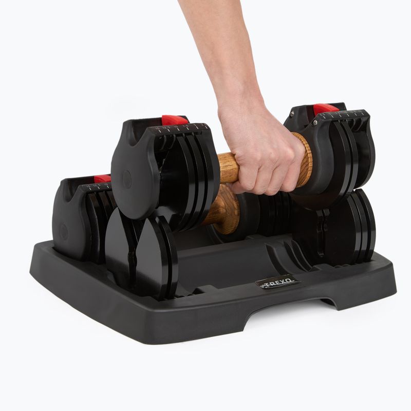 XTREXO ADS15 set di manubri regolabili 2 pz. 10