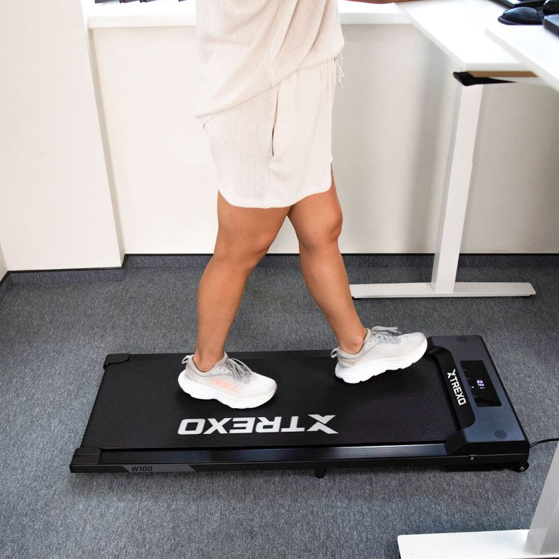 XTREXO Walking Pad W100 tapis roulant elettrico nero 5