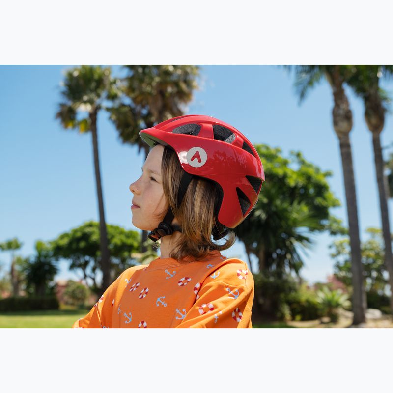 Casco da bicicletta per bambini ATTABO K200 rosso 10