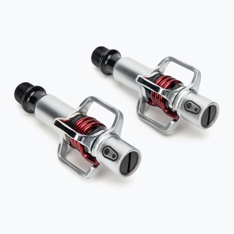 Pedali per bicicletta Crankbrothers Eggbeater 1 argento/rosso 2