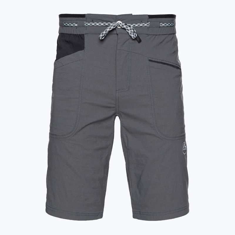 Pantaloncini da arrampicata La Sportiva da uomo Belay carbon black
