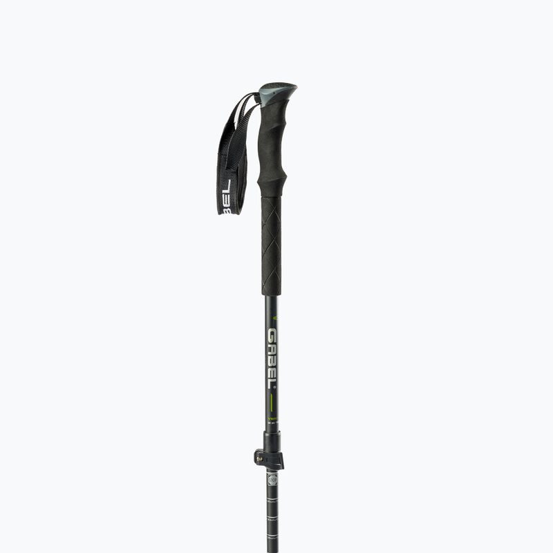 Bastoncini da trekking GABEL Vertigo F.L. nero 7008412910000 3