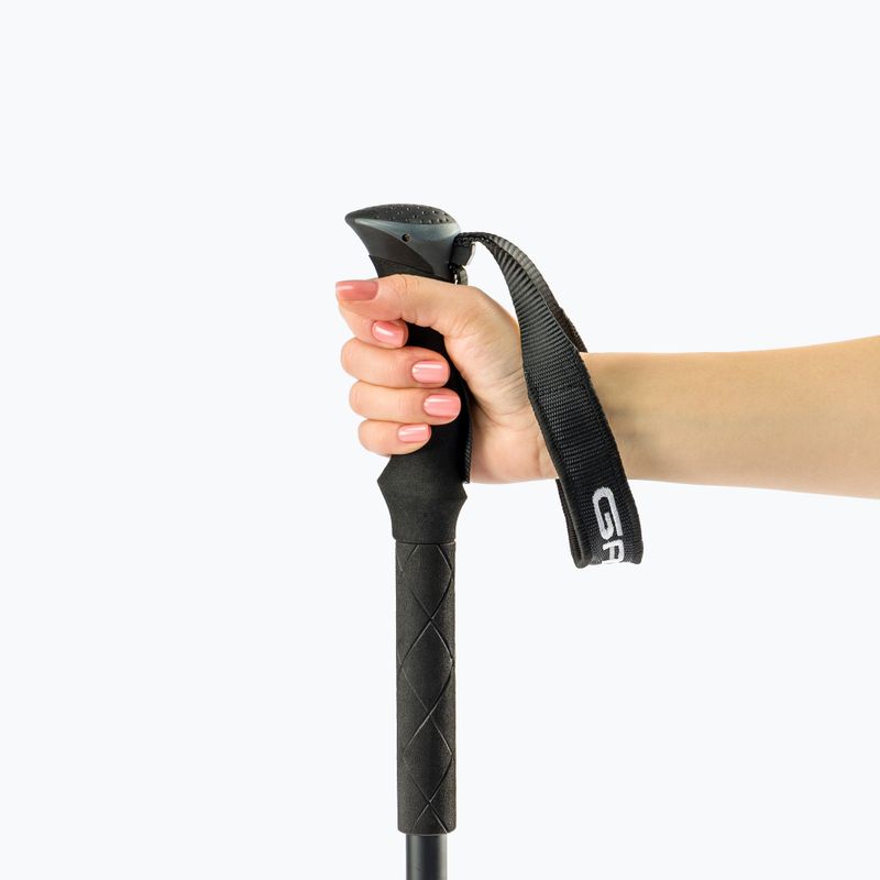Bastoncini da trekking GABEL Vertigo F.L. nero 7008412910000 4