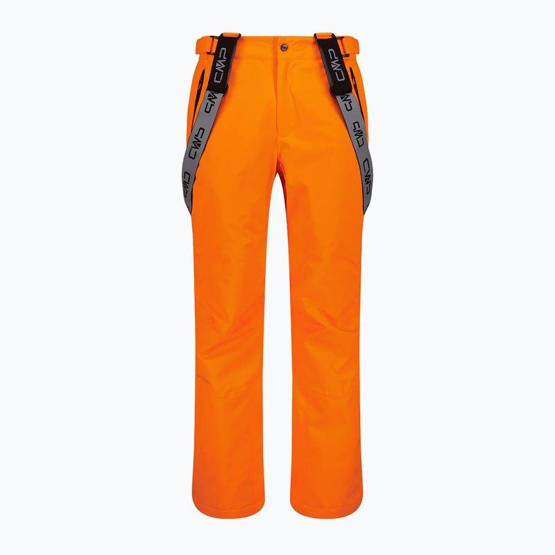Pantaloni da sci da uomo CMP 3W17397N fanta fluo 8