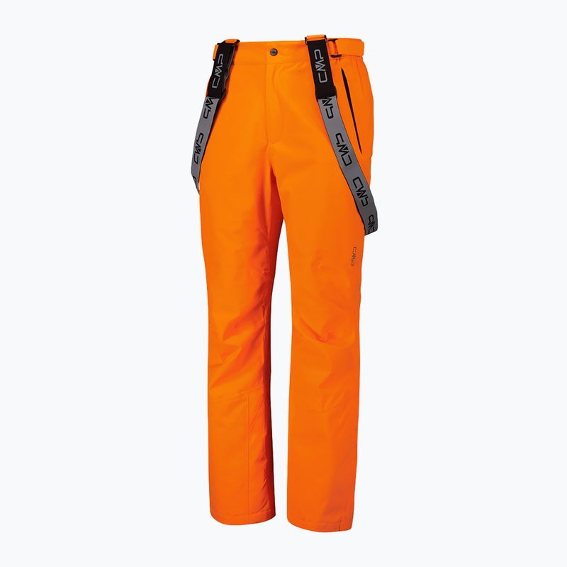 Pantaloni da sci da uomo CMP 3W17397N fanta fluo 10