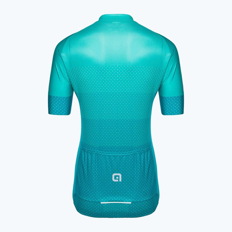 Maglia ciclismo donna Alé Maglia Donna MC Level turchese 8