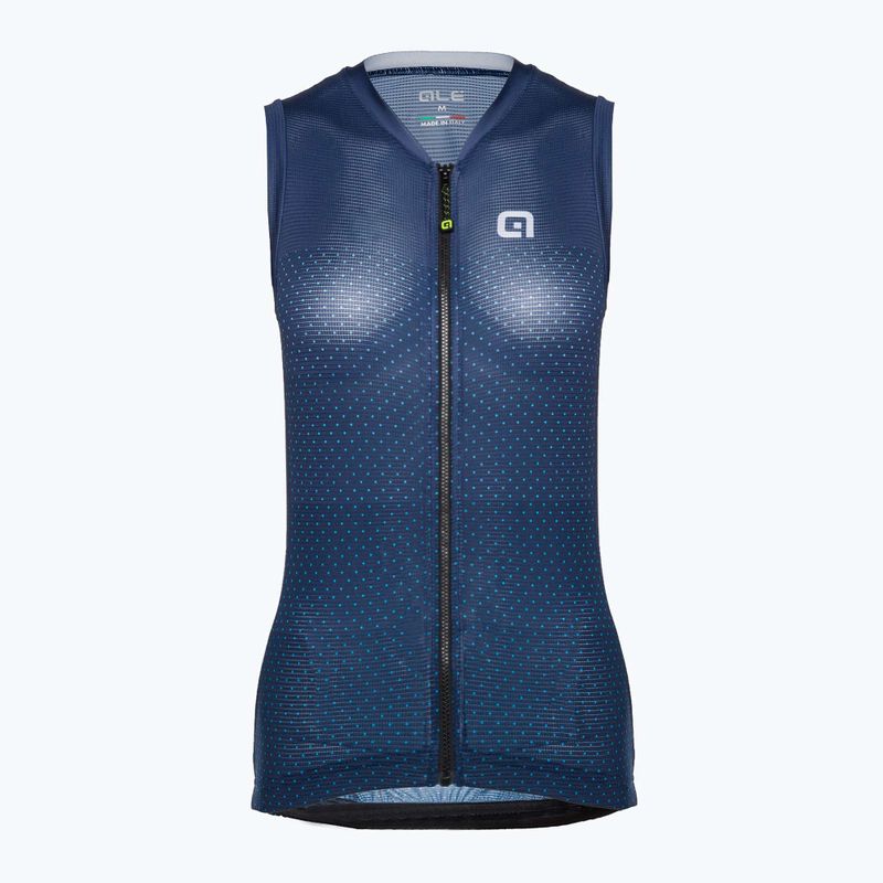 Maglia ciclismo donna Alé Maglia Donna SM Level blu 7