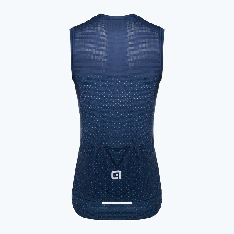 Maglia ciclismo donna Alé Maglia Donna SM Level blu 8
