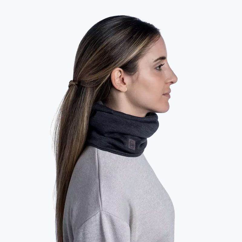 BUFF Lana Merino pesante grigio solido 2