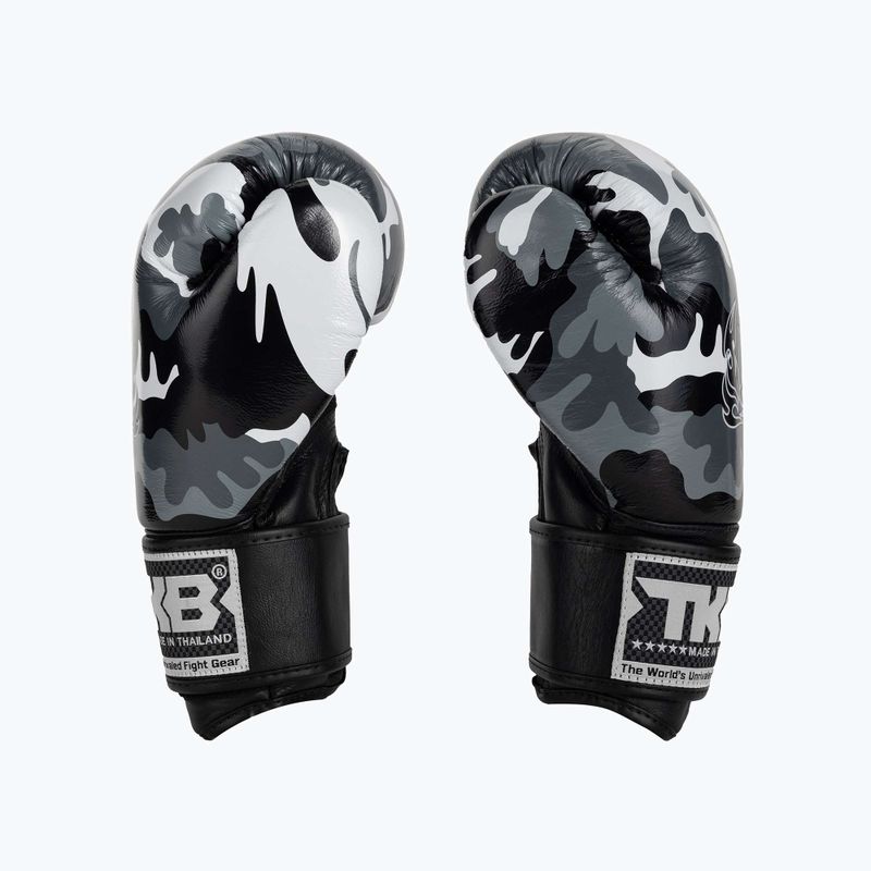 Guantoni da boxe grigi Top King Muay Thai Empower 4