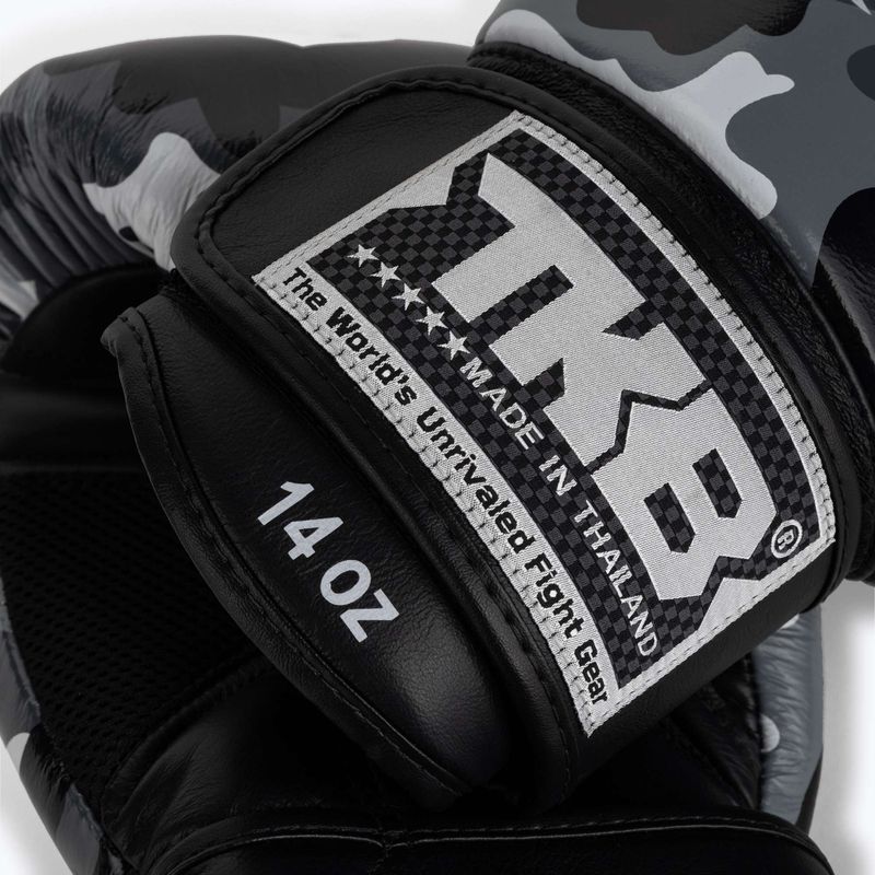 Guantoni da boxe grigi Top King Muay Thai Empower 5
