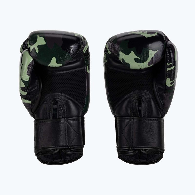 Top King Muay Thai Empower guantoni da boxe verdi 3