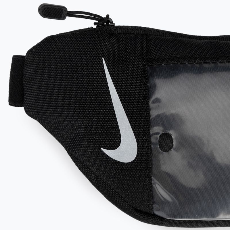 Nike kidney pack nero/argento 3