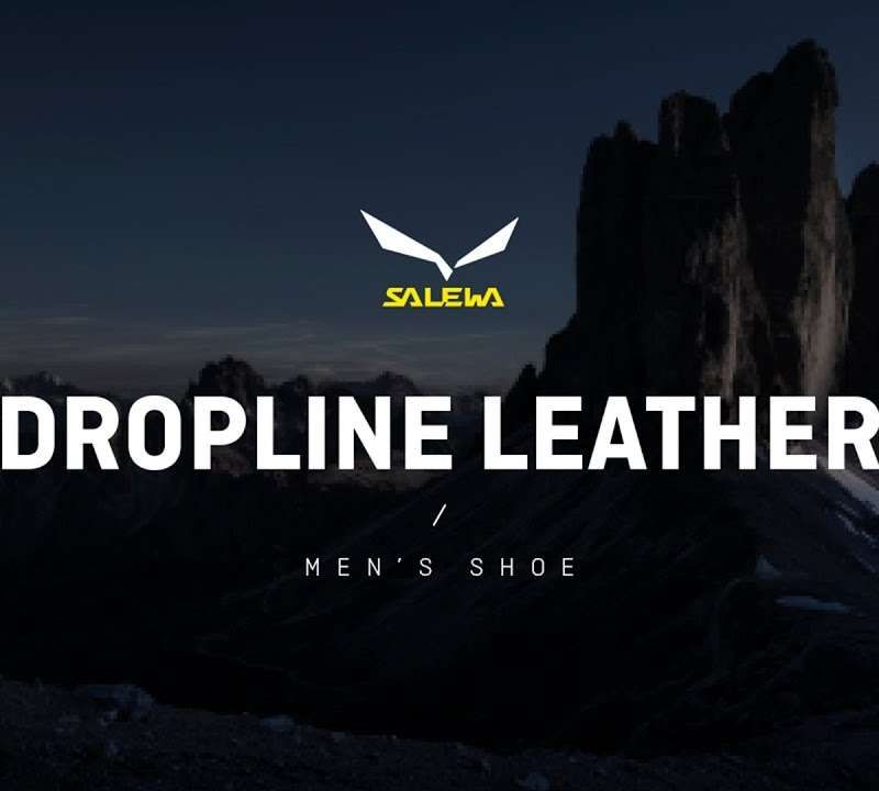 Salewa Dropline Leather scarpe da trekking da donna malva/mood/nero 11