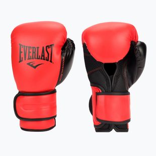 Everlast Powerlock Pu guantoni da boxe uomo rosso EV2200