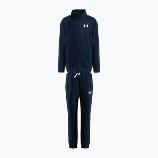 Tuta da ginnastica Under Armour Knit academy/bianco per bambini