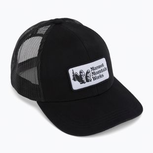 Cappello da baseball Marmot Retro Trucker nero/nero