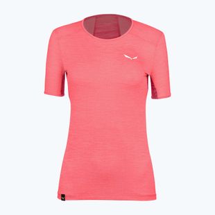 Maglietta trekking donna Salewa Puez Graphic 2 Dry calypso coral melange