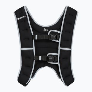 XTREXO WV-08 Gilet per allenamento con i pesi da 8 kg nero